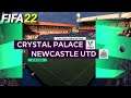 FIFA 22 - Crystal Palace vs Newcastle UTD - Premier League | PS4
