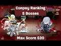 Food Fantasy (Japan): Conpoy Ranking Event 5 Boss Fights - Hard Mode Max Score (No Commentary)