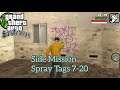 Grand Theft Auto San Andreas Android 100% Walkthrough | Spray Tags 7-20