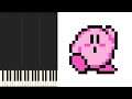 Kirby's Adventure | World 2 Map [NES] Synthesia