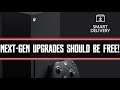 Next-Gen Upgrades Should be Free Says Xbox