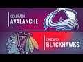 NHL 20 - Colorado Avalanche Vs Chicago Blackhawks Gameplay - NHL Season Match Dec 18, 2019