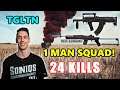 TGLTN - 24 KILLS - 1MAN SQUAD! - Groza+Mini14 - PUBG