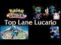 Top Lane Lucario with a 5 Stack - Pokemon Unite - July 31st, 2021
