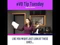 VO Tip Tuesday - Use Your Body and Voice