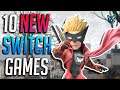 10 New Nintendo Switch games this week -Upcoming Gems?