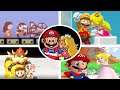 All endings, final bosses and secret endings in the Super Mario bros game series and it's evolution