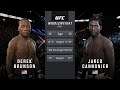 Derek Brunson Vs. Jared Cannonier : UFC 4 Gameplay (Legendary Difficulty) (AI Vs AI) (Xbox One)