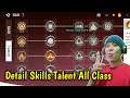 Detail Skills Talent All Class - The Legend Of Neverland Gameplay