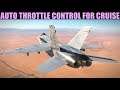 FA-18C Hornet: ATC Auto Throttle Control - Cruise Mode Tutorial | DCS WORLD