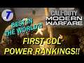 FIRST CDL POWER RANKINGS!!! | BEST IN THE WORLD?! (COD MW)