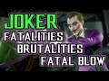 Joker Fatalities, Brutalities, Fatal Blow [Mortal Kombat 11]