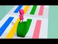 Layers Roll in New Level Gameplay iOS,Android Walkthrough Mobile #Shorts