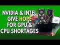 Nvidia & Intel Give HOPE For GPU & CPU Shortages | Raptor Lake Release Date Leaks