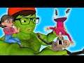Scary Teacher 3D VS Among Us | Nick Hulk and Tani Hulk RESCUE Miss T'Daughter |hhhappy|