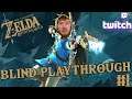 The Legend of Zelda BOTW Blind Playthrough Part 1 (Livestream)