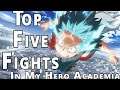 Top 5 My Hero Academia Fights | Season 1-4