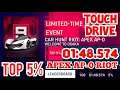 [TouchDrive] Asphalt 9 | CAR HUNT RIOT | APEX AP-0 | 01:48.574 | TOP 5% 60fps