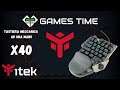 X40 ITEK Mechanical Gaming Keyboard Unboxing