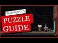 Blasphemous - How To Solve The Library Book Puzzle (Library of the Negated Words)