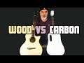 CARBON FIBER vs WOOD -  Guitar Comparison!
