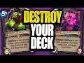 Deleting my Deck and WINNING | Discard Delete Warlock | Forged in the Barrens | Hearthstone