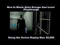 Men in Black 2 Alien Escape One Level Playthrough using the Ps2 Action Replay Max 50,000 :D