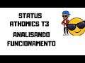 STATUS: ANALISANDO FUNCIONAMENTO ATHOMICS T3 !! 03;10;19