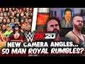 WWE 2K20 WISH LIST - 50 MAN ROYAL RUMBLE...? + NEW CAMERA ANGLES!