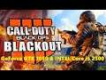 Call of Duty  Black Ops 4 Blackout. FPS Test Nvidia GeForce GTX 1050 & Intel Core i5 2500