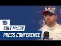 Colt McCoy on Potentially Starting in Place of Daniel Jones vs. Browns | New York Giants