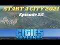 Green Plains - Silver Episode - NEW DOWNTOWN - Cities Skylines - Let's Play - S03 E25 - 2021 - PS4
