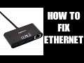 How To Fix & Solve Internet Network LAN Ethernet Disconnecting, Windows Laptop PC, Use USB RJ45 Hub