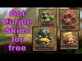 How to get any kind of purple skins for FREE - The Ants Underground kingdom
