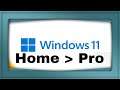 How to Upgrade From The Windows 11 HOME Edition to Windows 11 PRO Edition - Quick Tutorial
