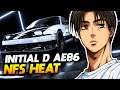 💛🎮 INITIAL D AE86 Inspired NISSAN 180sx [NEED FOR SPEED HEAT]