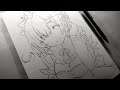 Lineart Drawing - Rem ( Re:Zero Kara Hajimeru Isekai Seikatsu )