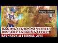 Minstrel Raging Storm (Severe Rainstorm) Best EXP Grind Setup (Ragnarok M Eternal Love SEA)