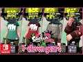 Nintendo Splatoon 2 7-Eleven Gears FA-11 Bomber V-Neck Limited Tee Gameplay Switch
