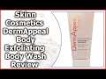 Skinn Dermappeal Review - Skinn Cosmetics DermAppeal Body Exfoliating Body Wash - MumblesVideos