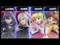 Super Smash Bros Ultimate Amiibo Fights – Request #15742 Lucina & Robin vs Daisy & Peach