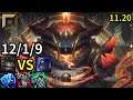 Tahm Kench Top vs Shen - KR Master | Patch 11.20