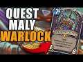 The Secret Tech to Counter Bomb Warrior | Standard | Hearthstone | Quest Maly Warlock Guide