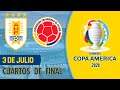 URUGUAY vs COLOMBIA - Copa América 2021 | Cuartos de Final