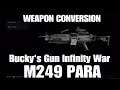 Winter Soldier M249 PARA Infinity War Weapon Conversion - Call Of Duty Modern Warfare