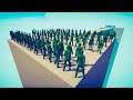 Can Zombie Army Defend The Bridge? ► TABS UNIT CREATOR - Totally Accurate Battle Simulator