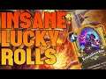 Insane Lucky Rolls - Demons Demons Demons - Hearthstone Battlegrounds Highlights