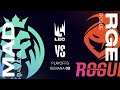 MAD LIONS vs ROGUE | LEC Spring split 2021 | Ronda 1 PlayOffs | Mapa 4 | League of Legends