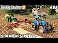 Making straw bales, selling crops | Shamrock valley | Farming simulator 19 | Timelapse #09