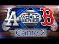 MLB The Show 18 | 2018 World Series Game 2 CPU Simulation LA Dodgers @ Boston Red Sox